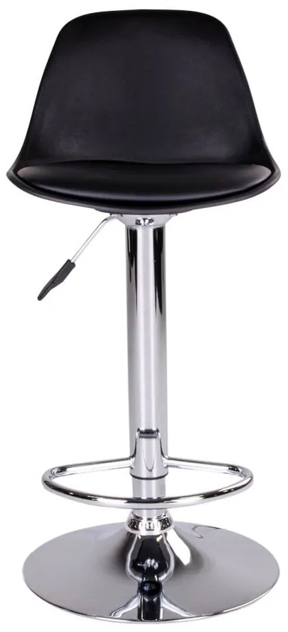 Fekete forgó bárszék szett 2 db-os 82 cm Trondheim – House Nordic