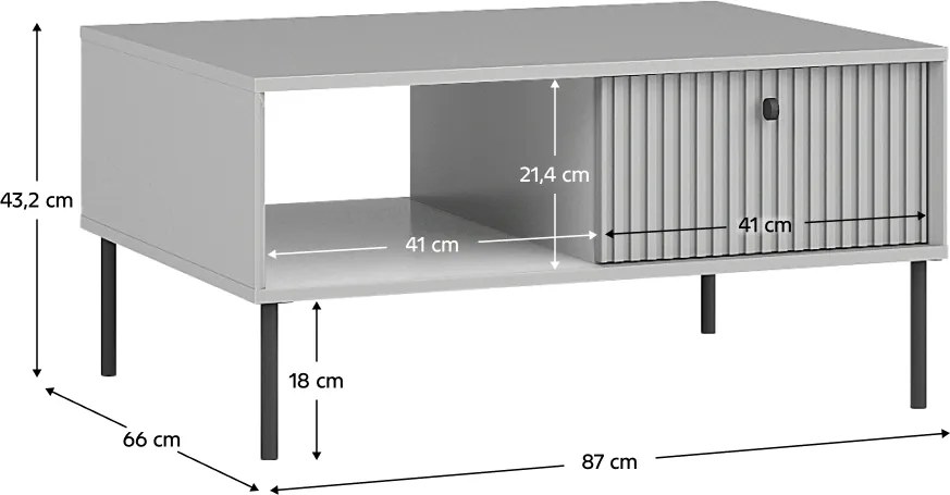 ARIS konferenciaasztal, világosszürke