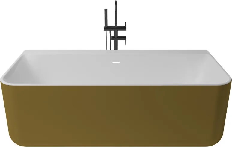 Kivu Wall kád_80x175_Oro Metallic/Blanco Mate