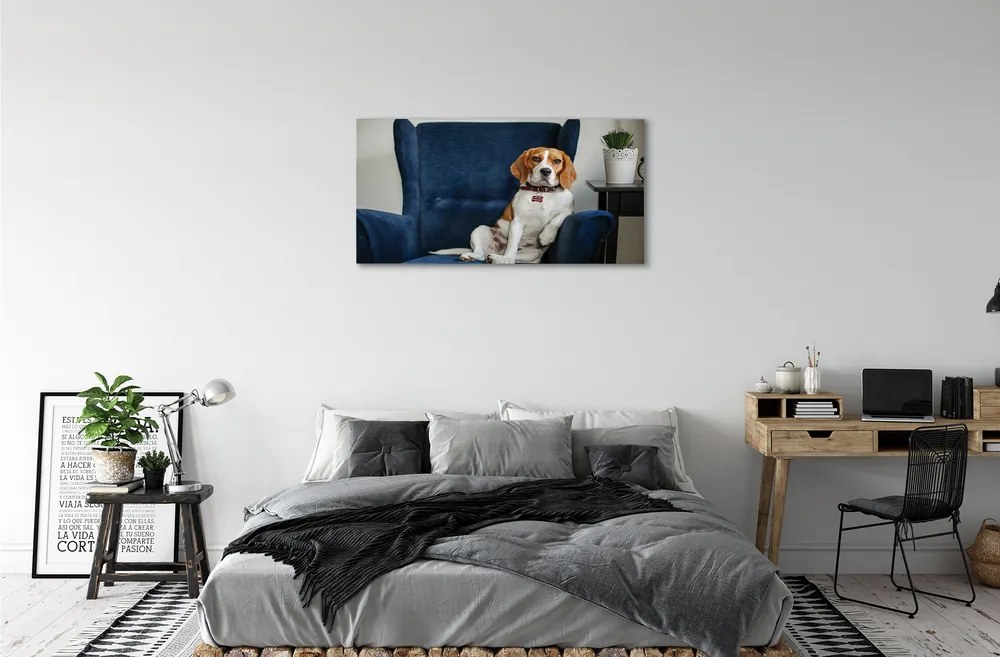 Canvas képek ül kutya 120x60 cm