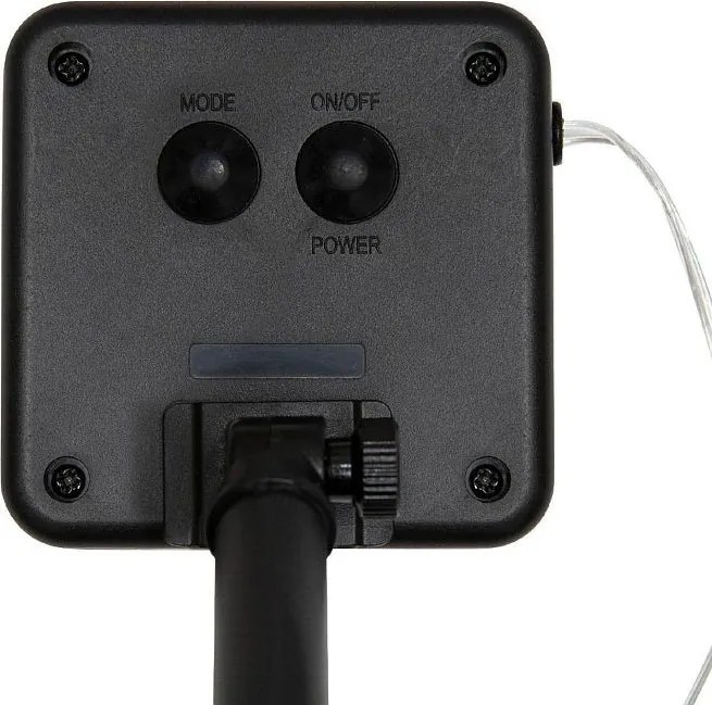 Napvitorla fényfüzérrel, 140 napelemes LED, 8 világítási móddal, 3x3x3 m, zsinór, rögzítőelemek