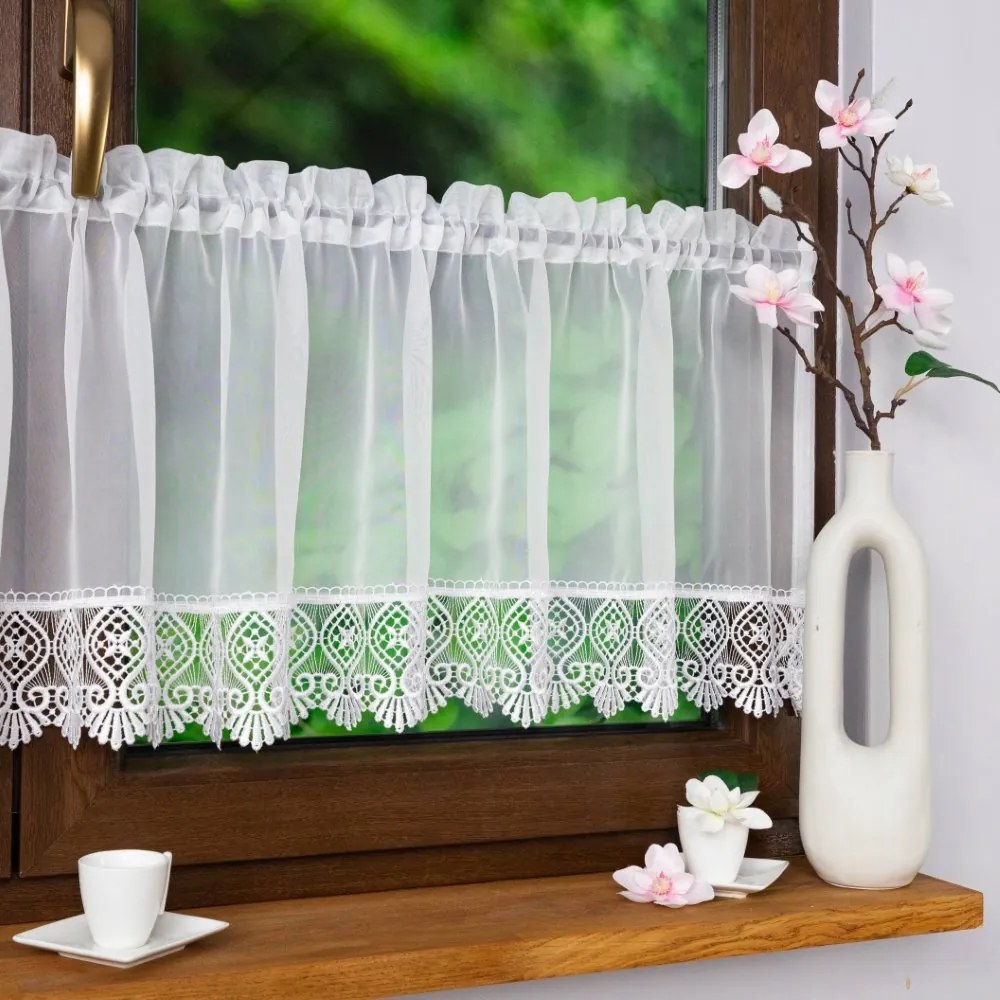 Fátyol Irigység Gipsz Tollakkal 300x40