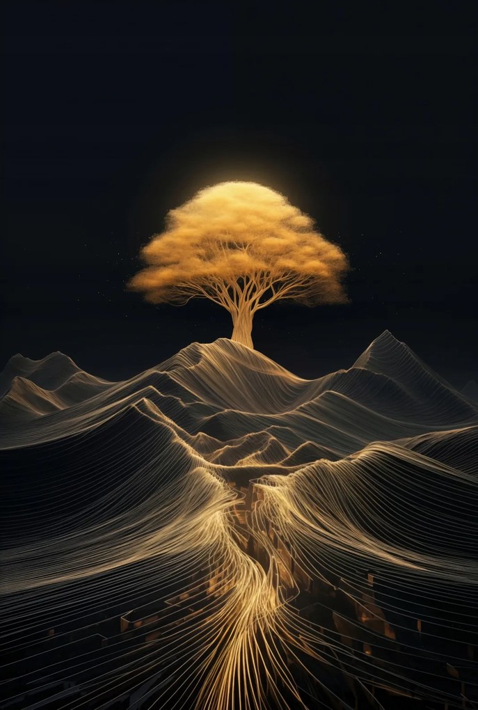 Poszter 68x101cm Energiafa