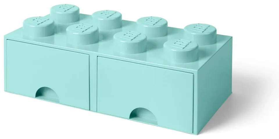 Mentolzöld 2 fiókos tárolódoboz - LEGO®