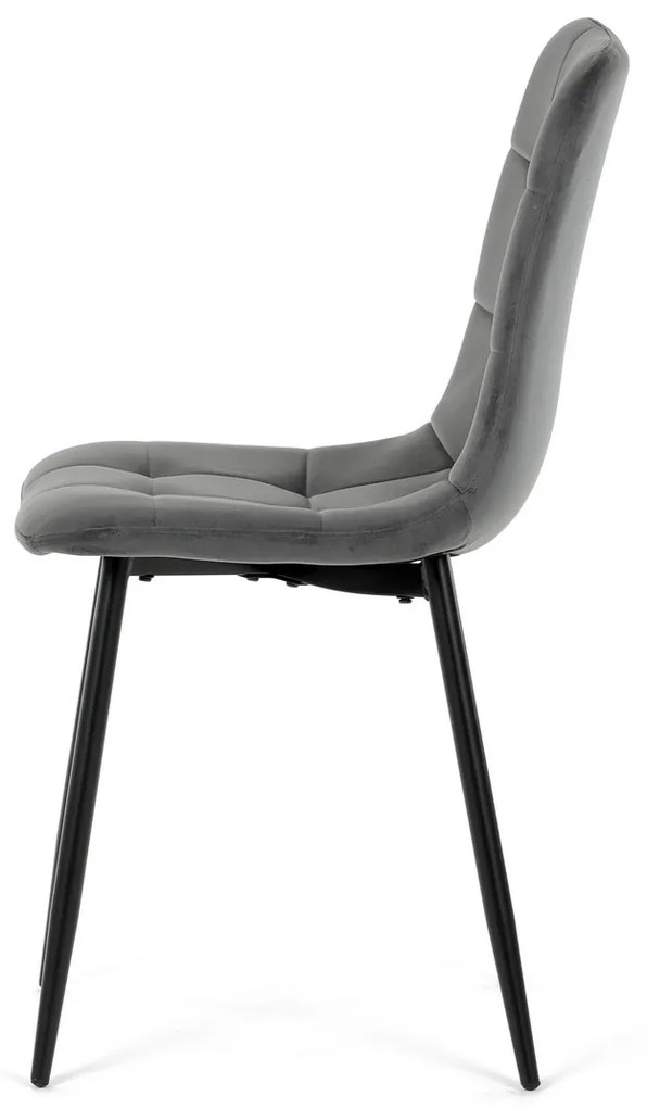 Étkezőszék garnitúra CT-281 GREY4, 4 db