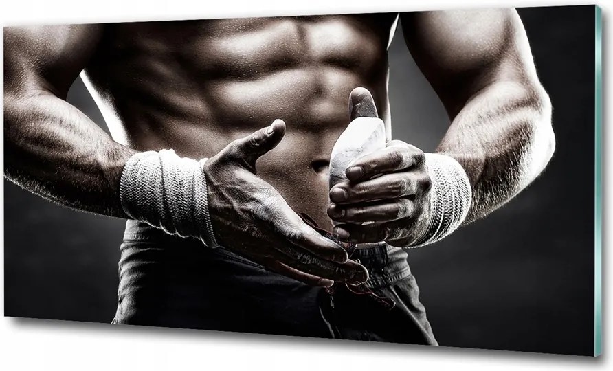 Fotó üvegfestmény Modern tánc 125x50