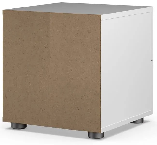 Fehér éjjeliszekrény Pepe - Tvilum