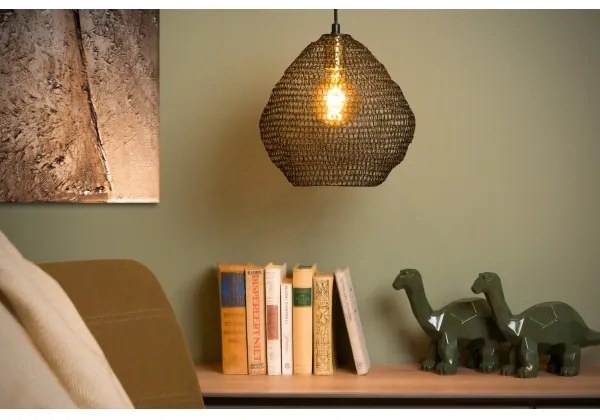 Lucide 03423/28/30 - Csillár zsinóron SAAR 1xE27/60W/230V