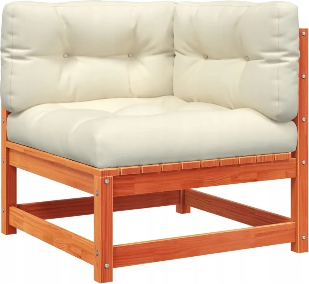 Kerti Ülőgarnitúra sarokpárnákkal, viaszos