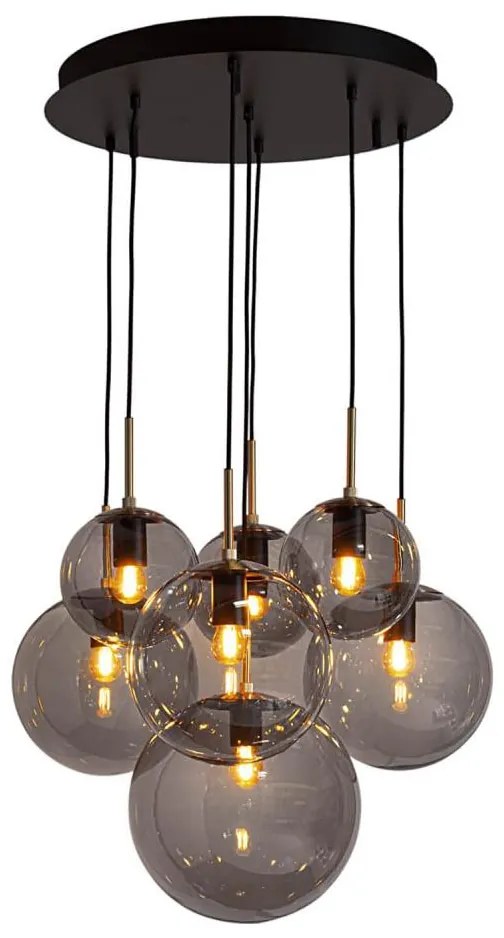 ByRydens 4202390-4002 - Kábeles csillár LAURA 7xE27/8W/230V