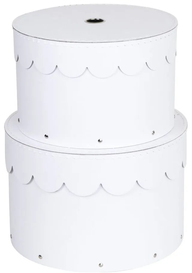 Fedeles karton tárolódoboz szett 2 db-os Wilma – Bigso Box of Sweden