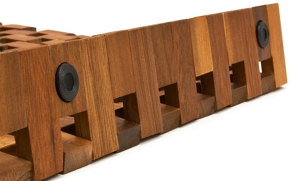 Casaria® Fürdőszobai szőnyeg - 80x50 cm - akác