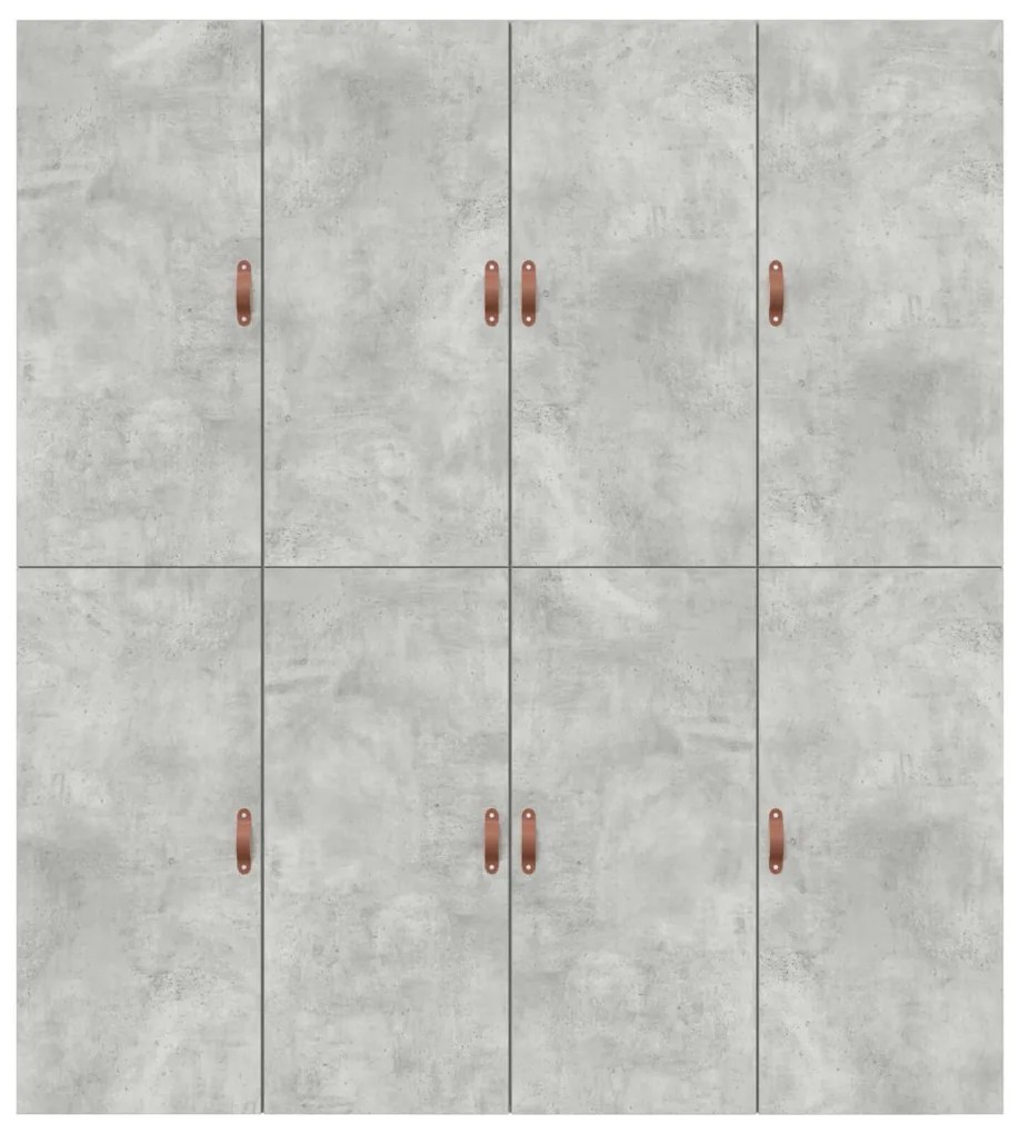 Tárolós Ágykeret Betondeszka Szürke 180x200 cm