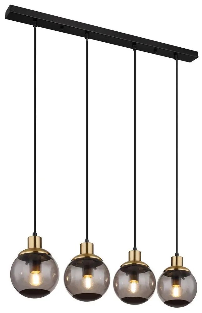 Globo 15860-4H - Csillár zsinóron POTTER 4xE27/25W/230V