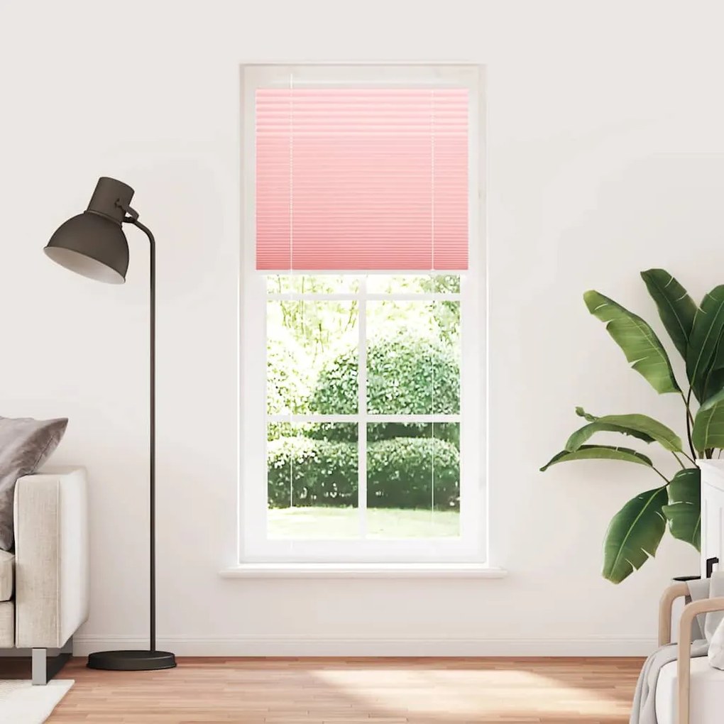 pliszírozott redőny rózsaszín 100x200 cm szövetszélesség 99,4cm