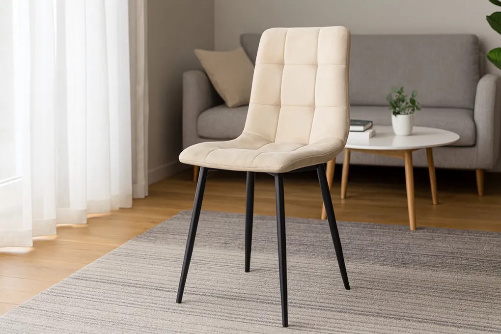 Modern Bársony Szék 44 x 54 x 88,5 cm