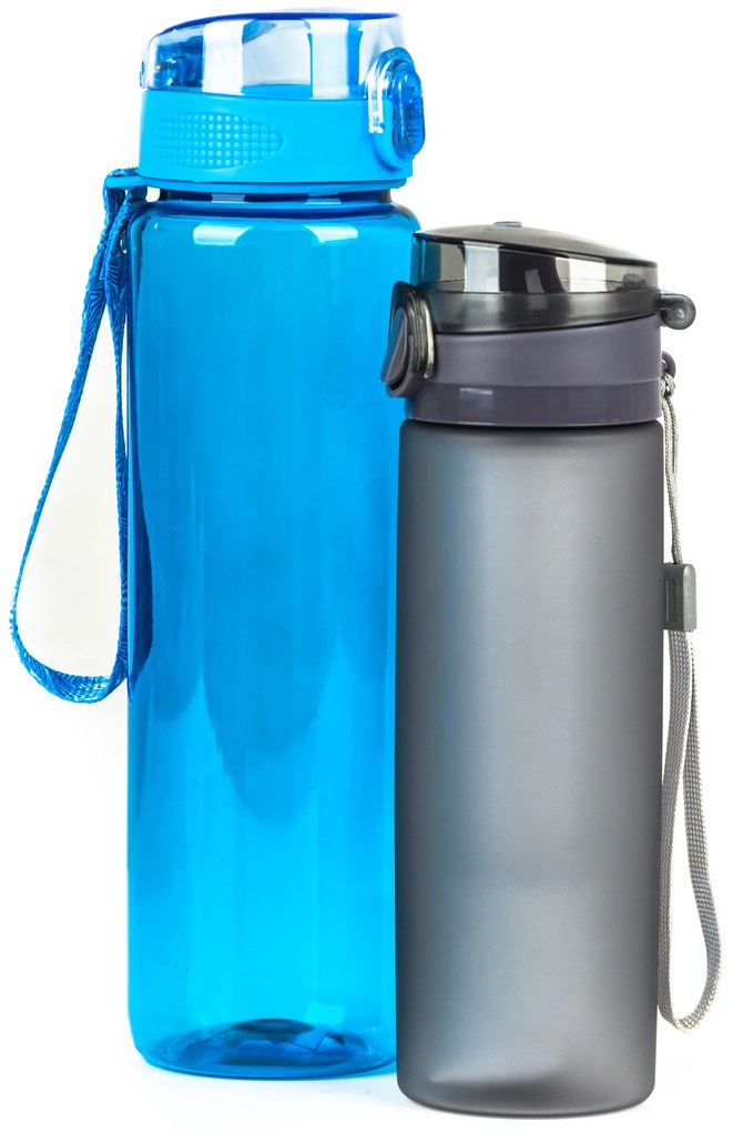 G21 smoothie/juice ivópalack, 600 ml, szürke színben, nyomtatás nélkül