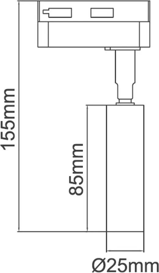 Orlicki Design SLIMI OR83071 Sínreflektor 1x3,5W/G9