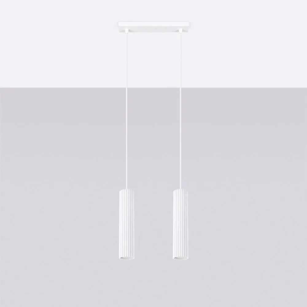 Fehér függőlámpa Gleam – Sollux