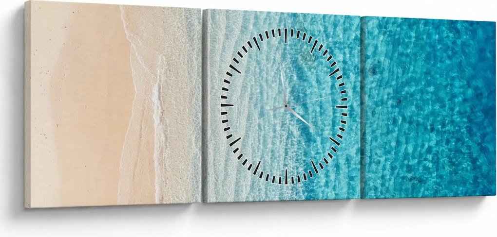 Kép - Strand (órával) (90x30 cm)