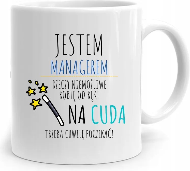 Menedzser Bögre Születésnapi Ajándék fényképes nyomtatással