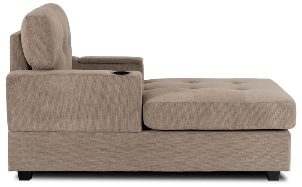 Modern Fotel Barnás-Bézs Színben. NEO