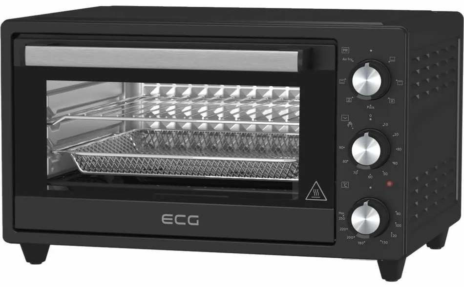 ECG ET 2001B Airfry elektromos sütő, antracitszínben
