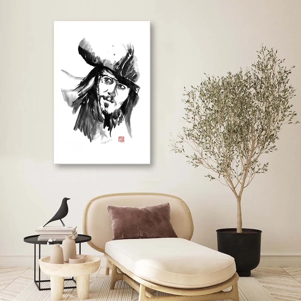 Gario Vászonkép Jack Sparrow - Péchane Méret: 70 x 100 cm
