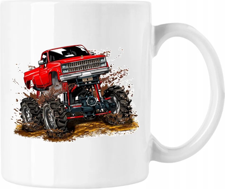 Bögre K5 Blazer Monster Truck Fehér 330ml