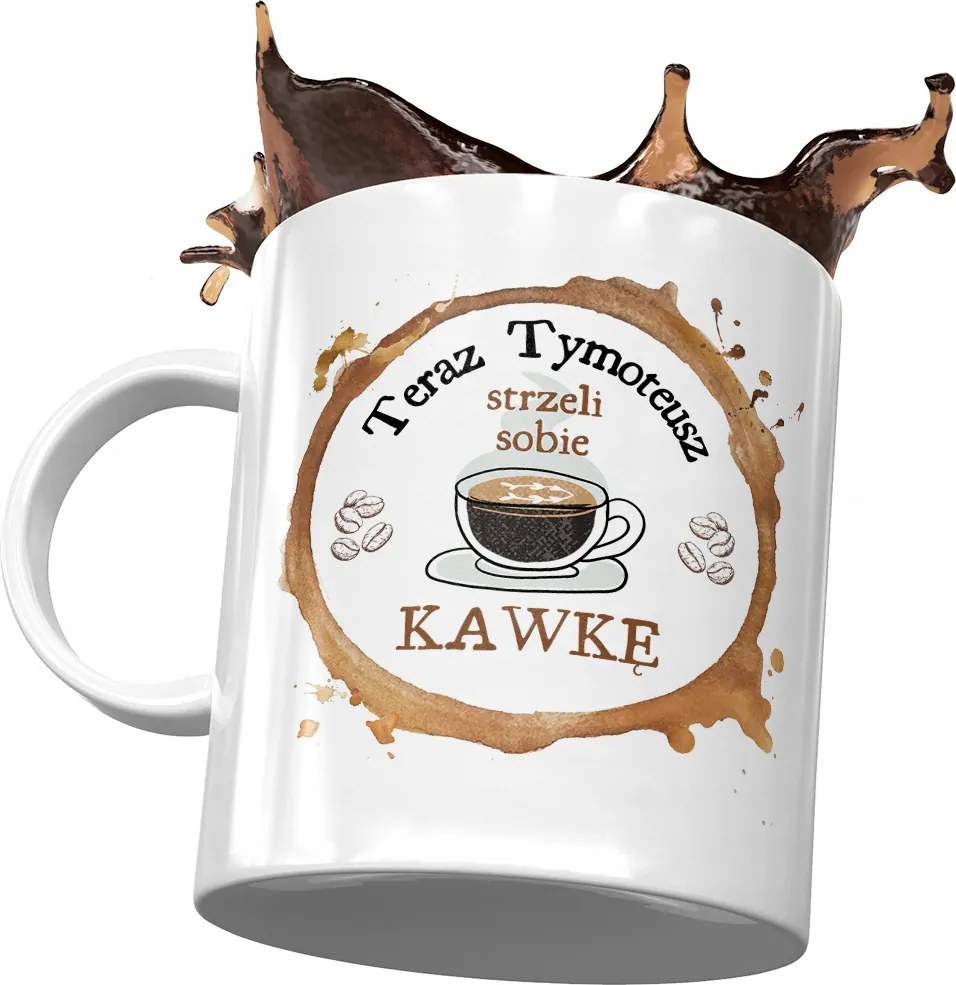 Bögre Timóteus Barátnak Ajándék Nyomtatott Fotóval