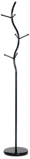 Autronic Ruhaakasztó 180 cm fém fekete 80003-09 BK