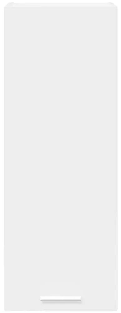 Függő szekrény ajtóval Riga 2 pcs Fehér 30 x 31 x 80 cm Faanyag