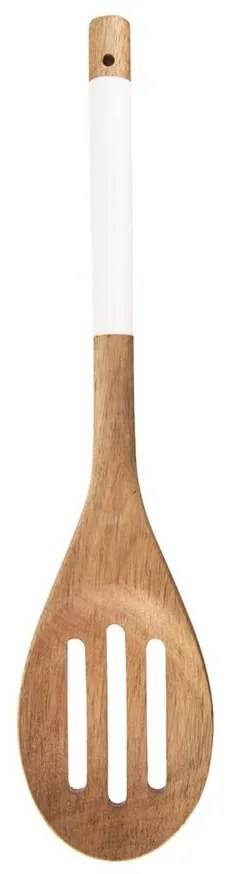 Orion WHITELINE akácia fakanál lyukakkal, 30 cm