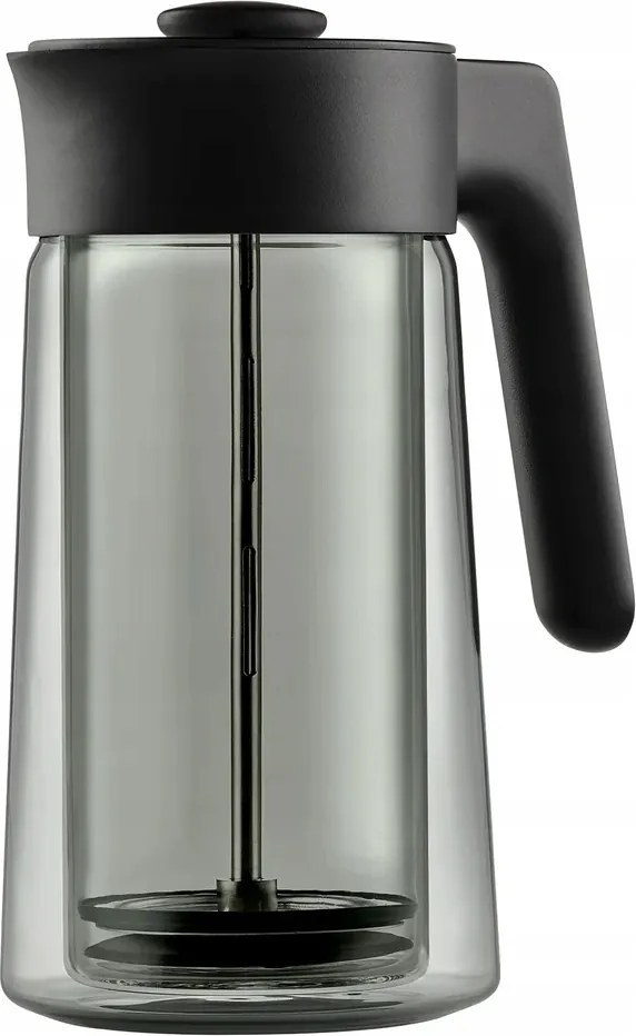 Jacob Jensen Üveg Dugattyús Kávéfőző 0,8 l Termikus Fekete