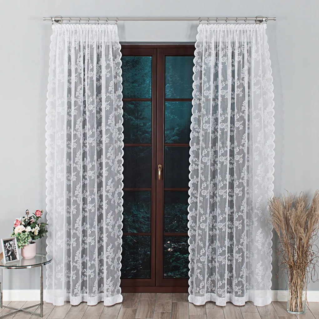 Jacquard Függöny Kész, Átvezetők 150x220 -090375