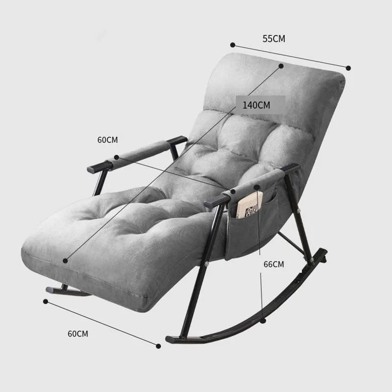 BeComfort hintaszék 140x60x90cm rose HS-Rose