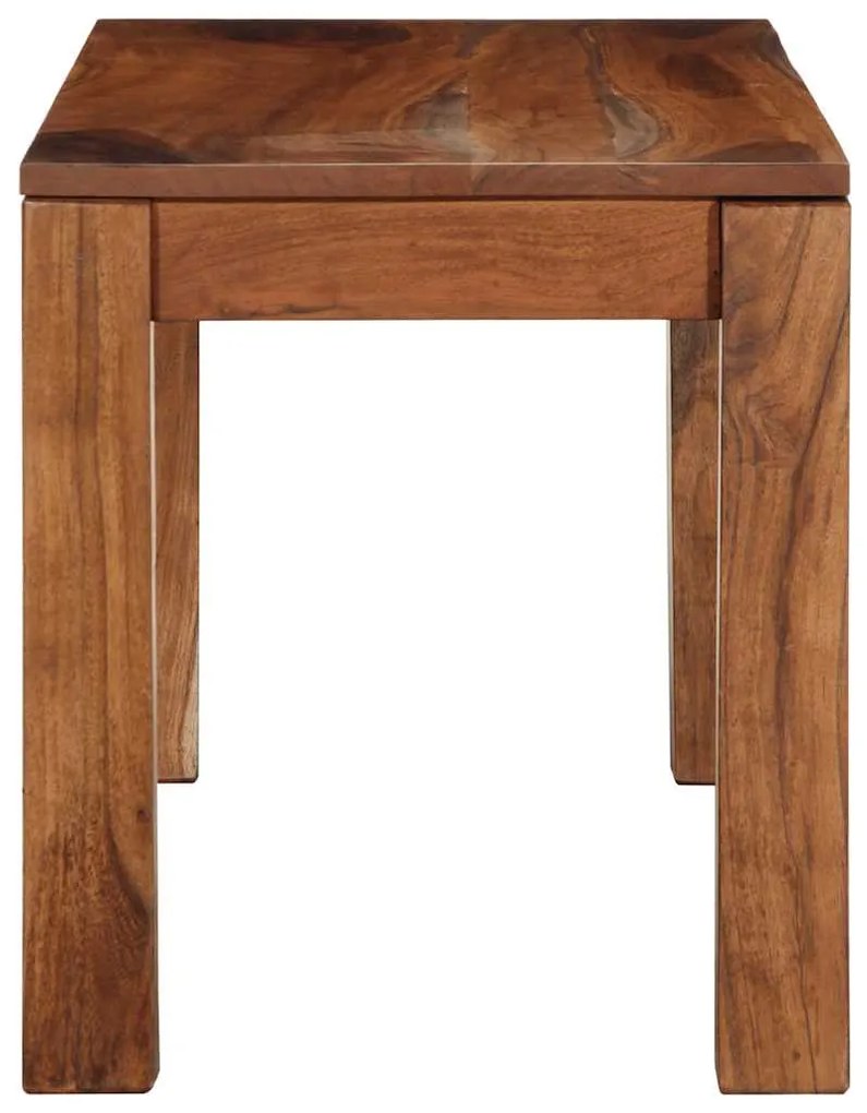 vidaXL pad 110 cm tömör fa akácfa