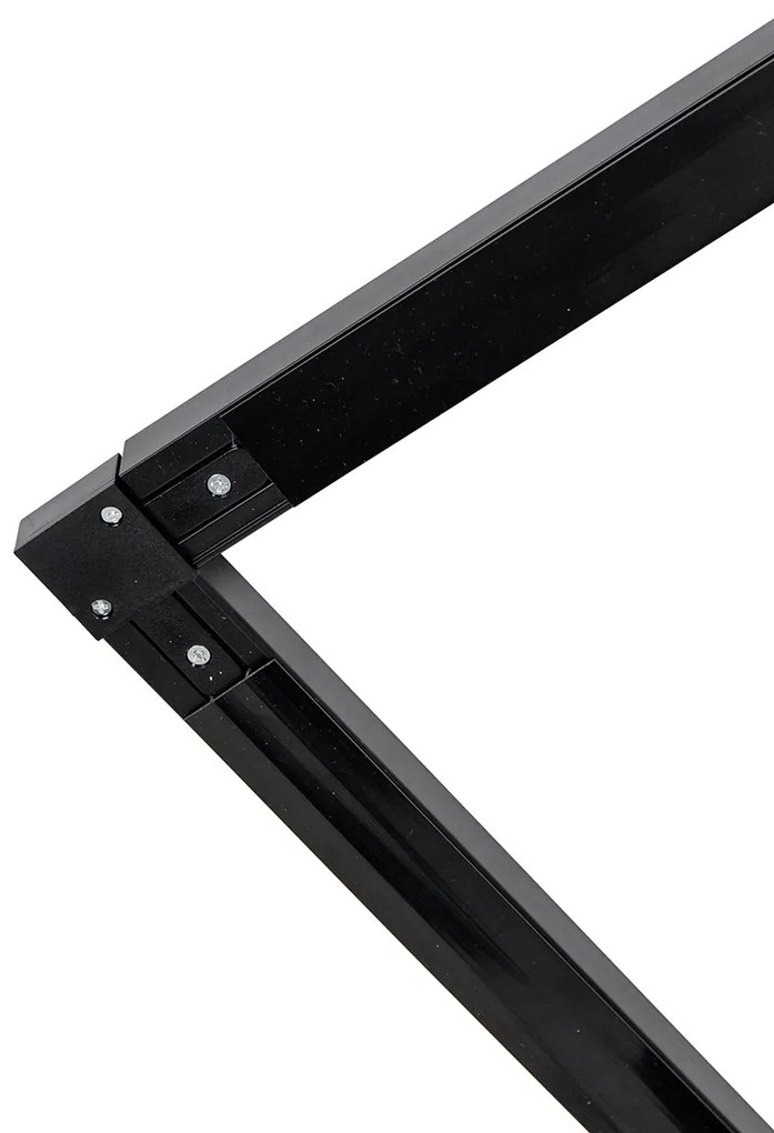 Modern 1 fázisú sínrendszer 5 sötét bronz spotlámpával - Jeana