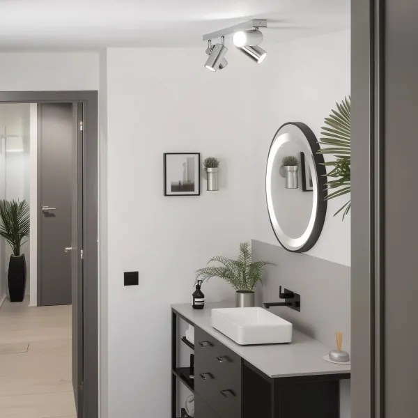 Brilagi - Fürdőszobai spotlámpa SELE 4xGU10/30W/230V IP44 fényezett króm