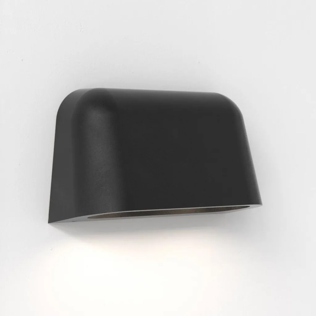 ASTRO LIGHTING 1317018 MAST Modern Kültéri Fali Lámpa Fekete Struktúra GU10, LED IP44