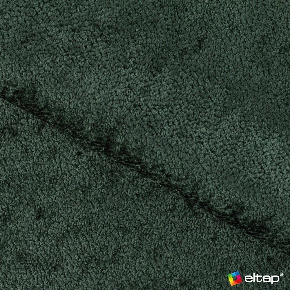 Sötétzöld kárpitozott ágyneműtartós franciaágy ágyráccsal 140x200 cm Dizzle – ELTAP