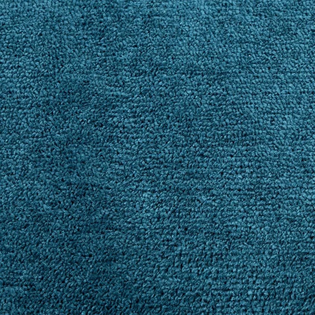 OVIEDO türkiz rövid szálú szőnyeg 200 x 200 cm