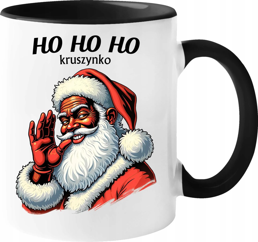 Mutatós Karácsonyi Bögre Ho Ho Ho Karácsonyi Ajándék 330ml+CSOMAG