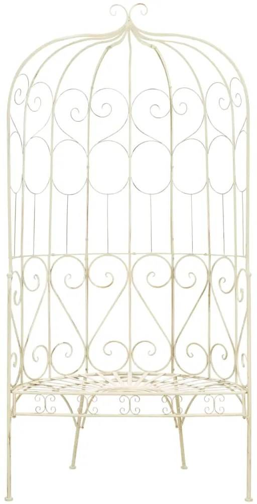 vidaXL fehér antik vas kerti pad 95 cm