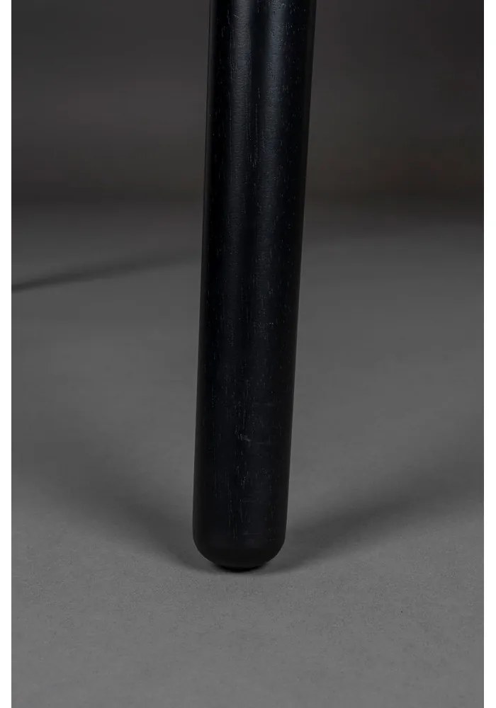 Étkezőasztal diófa dekoros asztallappal 90x165 cm Clover – Dutchbone