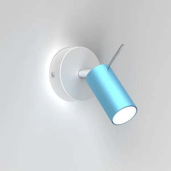 Fali spotlámpa PRESTON 1xGU10/40W/230V kék