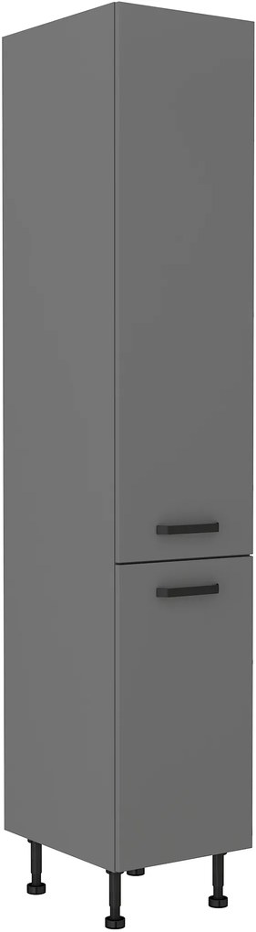 Konyhai élelmiszeres szekrény  Nesia 40 DK-215 2F (Antracit). 1049692