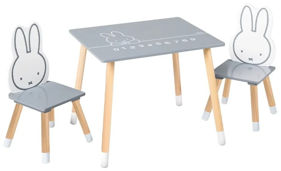Gyerek bútor szett 3 db-os Miffy – Roba