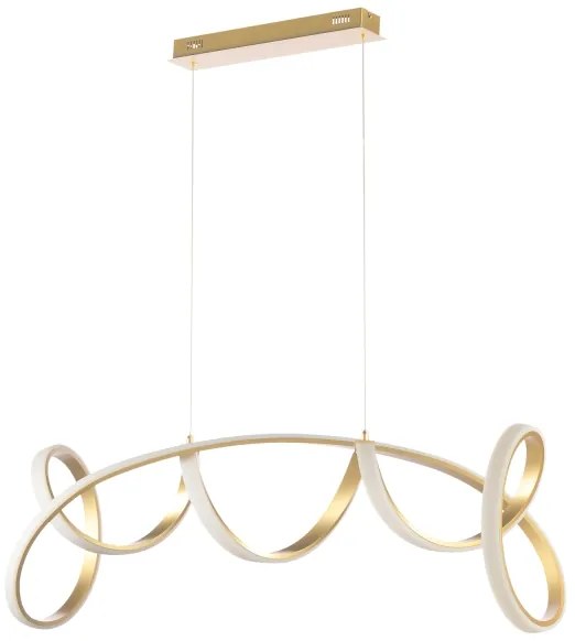 ONLI - LED Csillár zsinóron KIRA LED/60W/230V 4000K arany