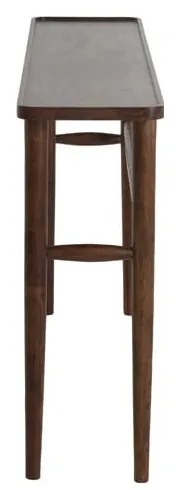 Barna akácfa konzolasztal 30x140 cm Qiano – Light & Living